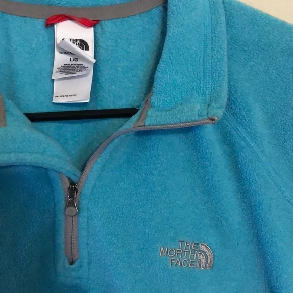 The north face baby blue size large jacket - Picture 1 of 2